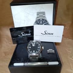 sinn 856.B.STN 限定品 (ジン856.国内保証書付) - メルカリ