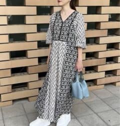 ヌキテパ　ロングワンピース　Sのサムネイル