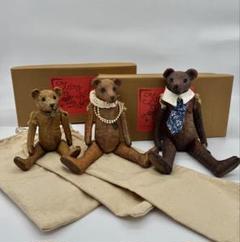 ピーターフェイガン ビンテージ テディベア3体セット ピーターフェイガン ビンテージ テディベア3体セット - メルカリ
