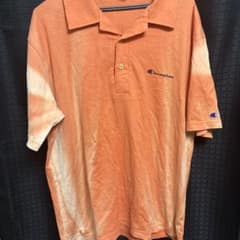 あ*う様 Champion オレンジ ポロシャツ X-Largeのサムネイル