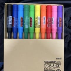 uni プロッキー 水性顔料マーカー 10色セットのサムネイル