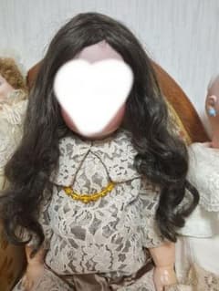 アンティーク☆ビスクドール☆ウィッグ☆ - メルカリ