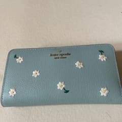 ケイトスペード 財布 美品 花柄 刺繍 - メルカリ