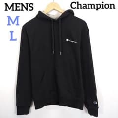 champion パーカー ブラック 黒　アメカジ ストリート ロゴのサムネイル