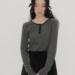 GIUNON ロングスリーブリブトップス サイズ1のサムネイル