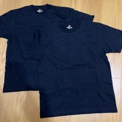 Hanes BEEFY-T Tシャツ 2枚セット ブラックのサムネイル