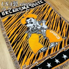 激レア】USA製 Oklahoma State ラグマット ピストルピート雑貨 - メルカリ