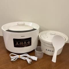 ソウイ (SOUYI) SY-150 土鍋炊飯器 4合炊き 付属品あり - メルカリ