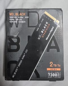 【新品】【未開封】SSD 2TB Sandisk WD_BLACK SN850Xのサムネイル