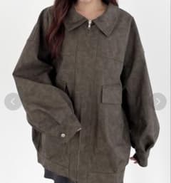 Heather フェイクレザーBIGブルゾン【新品・タグ付き】のサムネイル