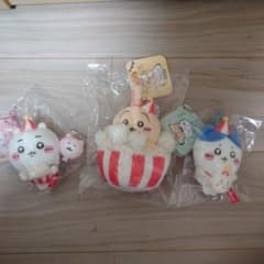 ちいかわらんど うきうきマスコット ちいかわ　ハチワレ　うさぎ　3種セットのサムネイル