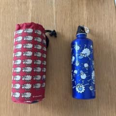 Laken 羊デザイン アルミ水筒 カラビナ付きのサムネイル