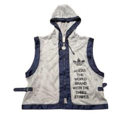80s 90s  メッシュ ベスト パーカー デサント VTG 80s 90s adidas メッシュ ベスト パーカー デサント VTG - メルカリ