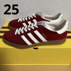 新品 GUCCI ADIDAS GAZELLE 赤 25cm - メルカリ