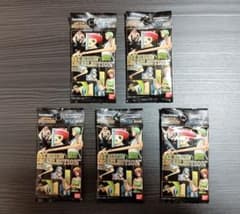 ミラクルバトルカードダス ワンピースカード ログセレクション 未開封パック ワンピースログセレクション ミラクルバトルカードダス 未開封 5パック