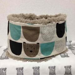 がん様専用 ハンドメイド⁑ネックウォーマー ゆるくまのサムネイル