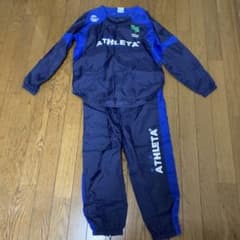 キッズATHLETA ピステ上下 ネイビー/ブルー 150のサムネイル