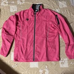 DESCENTE ピンク ウィンドブレーカー M 12/16迄のサムネイル