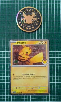 ポケモンカード ポケモンデイ2026 30周年記念 海外版ピカチュウプロモ