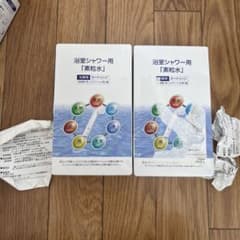浴室シャワー用 素粒水 交換用カートリッジ 2個セット - メルカリ