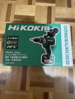 HiKOKI DV14DBL2 コードレス振動ドライバドリル 新品未使用のサムネイル