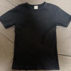 AVIREX U.S.A. リブTシャツ ブラック Sサイズのサムネイル