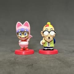 希少・2個セット】アラレちゃん アニメヒーローズ 則巻アラレ 猫耳 摘