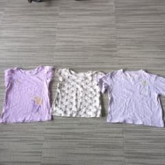 子供用3枚Tシャツセット（ラプンツェル・猫）のサムネイル
