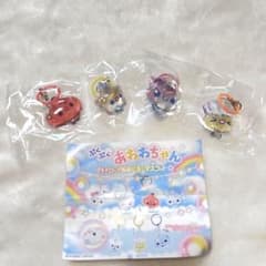 ぷくぷくあわわちゃん プチドロップ風めじるしマスコット 4種セットのサムネイル