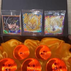 ドラゴンボール 7種セット 専用ケース入り 超戦士 孫悟空 孫悟飯 ベジータのサムネイル