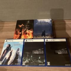 FINAL FANTASY VII シリーズ3本セット&スチールケース付