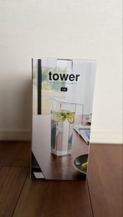 ぴーちゃんさま専用【新品未使用】tower 麦茶ポットのサムネイル