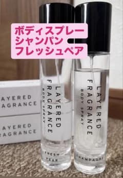 SHOLAYEREDボディスプレーシャンパンフレッシュペアレイヤードフレグランスのサムネイル