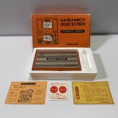 ゲームウォッチ マルチスクリーン 任天堂DK-52 ドンキーコング 1982 箱