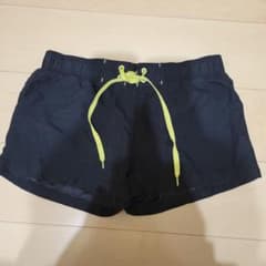 黒蛍光色入りショ―トパンツ