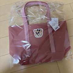 FEILER オールドテディ ワッペントートバッグ ピンク L 小 ラブラリー