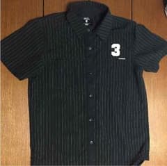 ふ様専用★afterbase白黒ストライプシャツのサムネイル