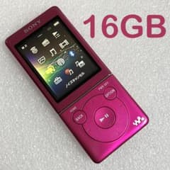 バッテリー良好】 ソニー ウォークマン NW-S775 16GB ビビッドピ