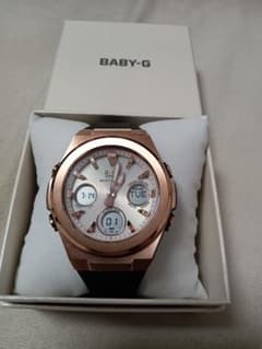 値下げ 美品 Baby-G タフソーラー MSG-W600G マルチバンド6 | Mercari