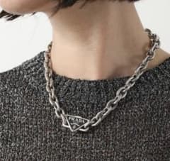 プラダ 三角ロゴ チェーン ネックレス ブラック 1JC802 希少 プラダ 三角ロゴ チェーン ネックレス ブラック 1JC802 希少