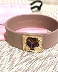 kate spade カスタムハート ブレスレット ピンクのサムネイル