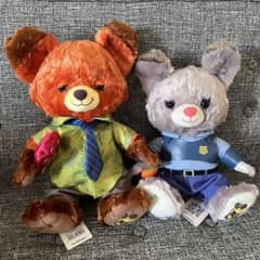 ディズニーストア ユニベアシティ ニック ジュディ ぬいぐるみ - メルカリ