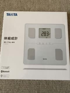 新品）TANITA BC-774L-WH 体組成計 スマホ連動 ヘルスメーター - メルカリ