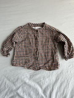 ZARA ベビー チェック柄シャツ 68cmのサムネイル