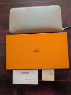 HERMES アザップシルクイン 長財布エトープのサムネイル