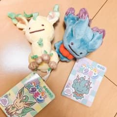 ポケモン　メタモンへんしん　マスコット　リーフィア　ムウマのサムネイル