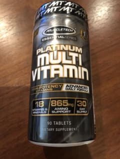 Muscletech エッセンシャル プラチナマルチビタミン　90タブレットのサムネイル