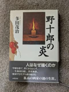 野十郎の炎　多田茂治著のサムネイル