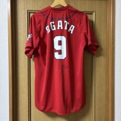 広島東洋カープ サイズL レプリカユニフォーム 緒方孝市　背番号9