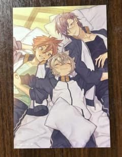 刀剣乱舞　ポストカード　蛍丸　愛染国俊　明石国行　来派